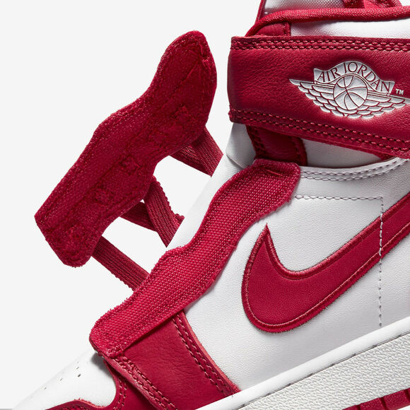 NEW Air Jordan 1 High FlyEase Cardinal Red White Sneakers DC7986 601 - SIZE 4.5Y main image 8